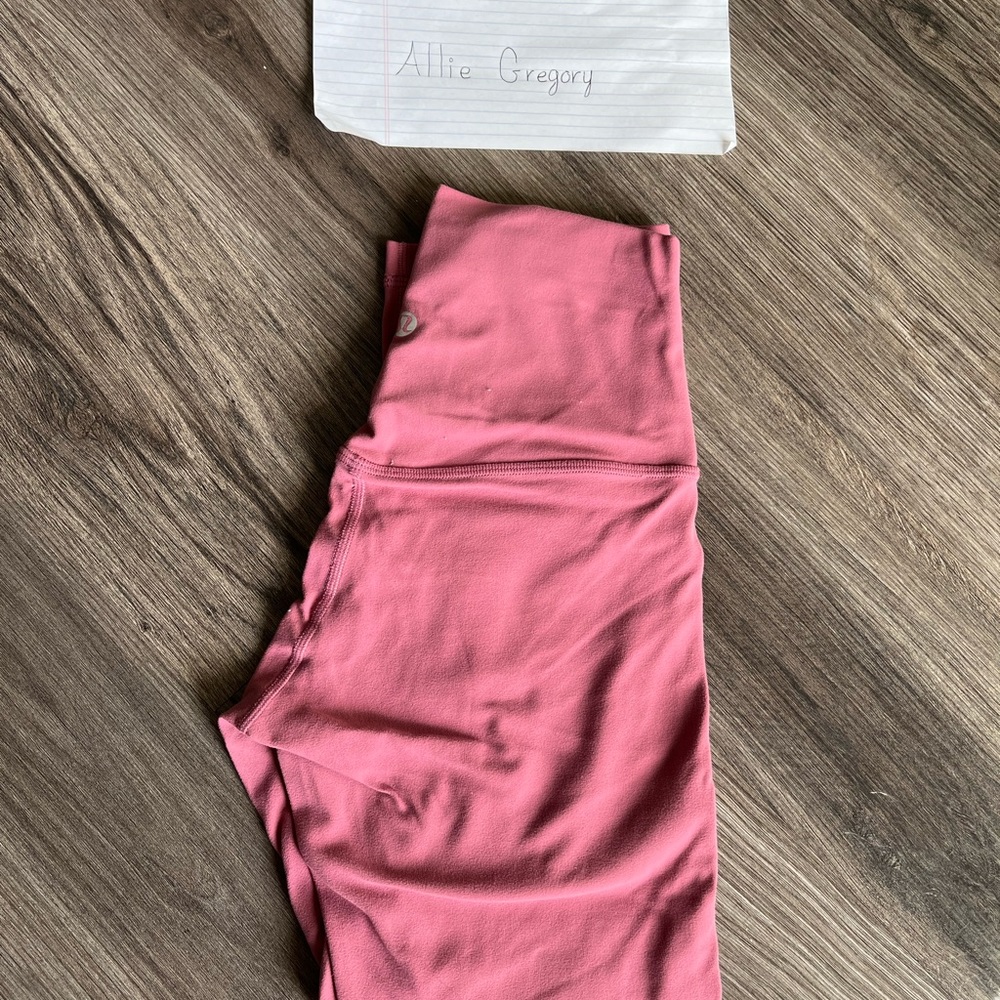 Lululemon Align Crop 21” Legging, “LUSH” Size 2